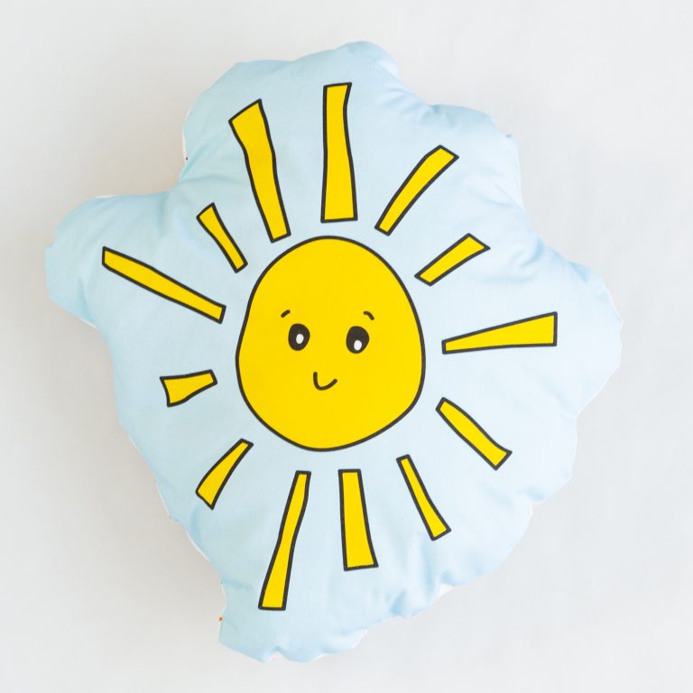 Sun Pillow Pal by Jana Rushforth